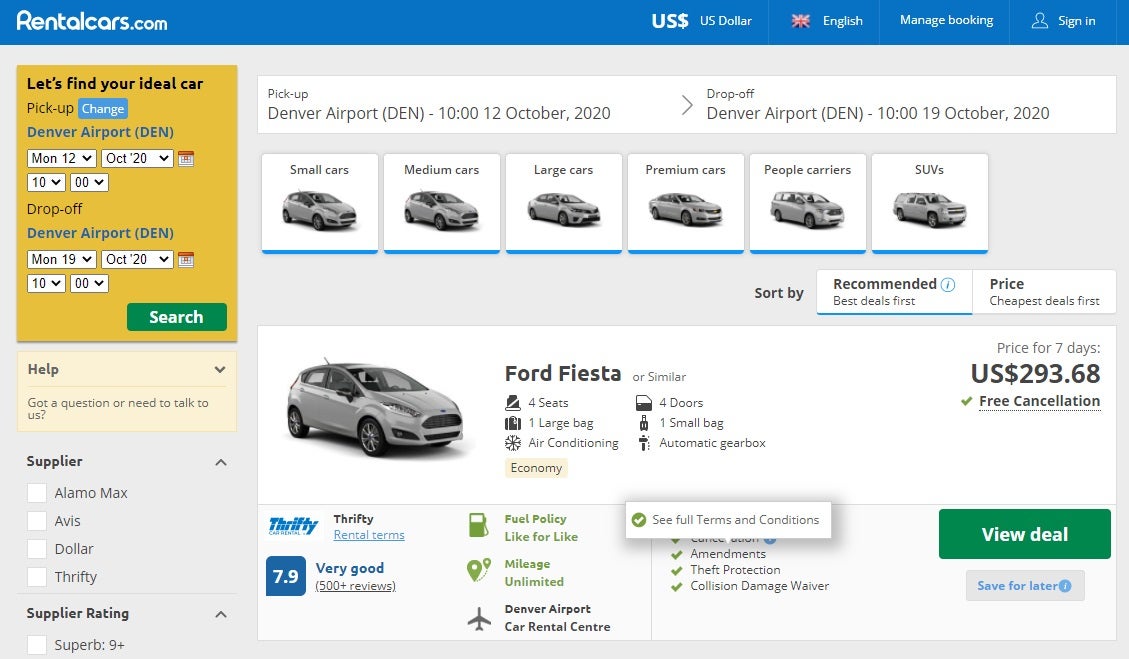 How to Book Cheap Car Rentals in Denver CO 2024