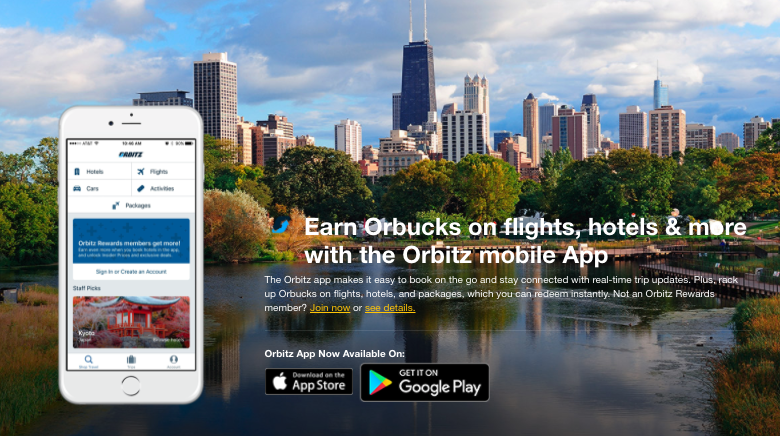 orbitz travel services