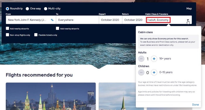 Skyscanner flight travelers