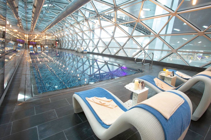 Vitality Wellbeing Fitness Centre at Hamad International Airport Doha Vitality Wellbeing Fitness Centre at Hamad International Airport Doha