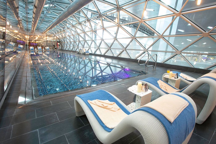Vitality Wellbeing Fitness Centre at Hamad International Airport Doha