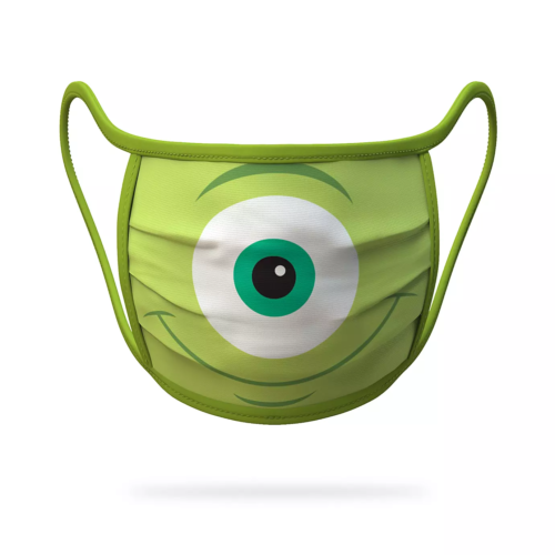 PIXAR Monsters Inc Cloth Face Mask Mike Wazowski PIXAR Monsters Inc Cloth Face Mask Mike Wazowski