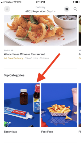 Postmates Essentials Postmates Essentials