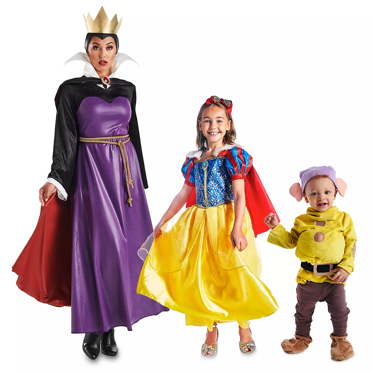 Snow White and the Seven Dwarfs Family Costume Collection