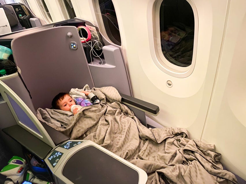 Flying With a Lap Child [U.S. Airlines That Require a Ticket]