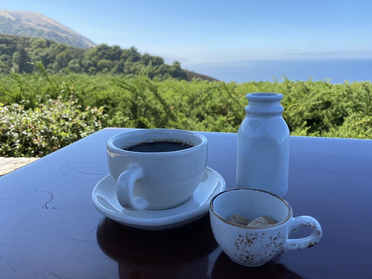 Ventana Big Sur an Alila Resort Sur House breakfast coffee