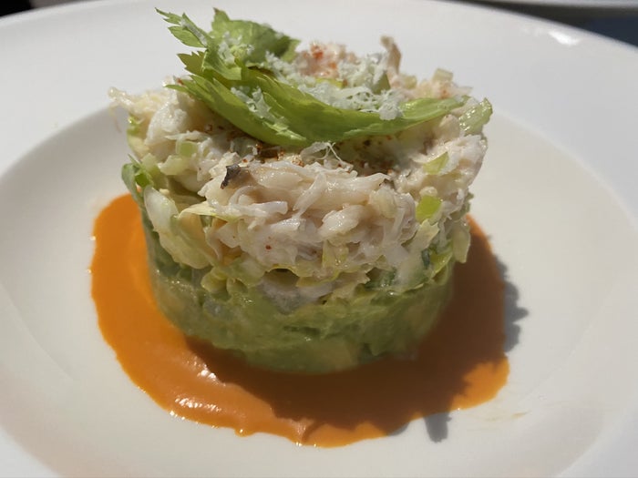 Ventana Big Sur an Alila Resort Sur House dungeness crab cocktail