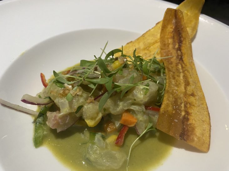Ventana Big Sur an Alila Resort Sur House halibut ceviche 2 Ventana Big Sur an Alila Resort Sur House halibut ceviche 2