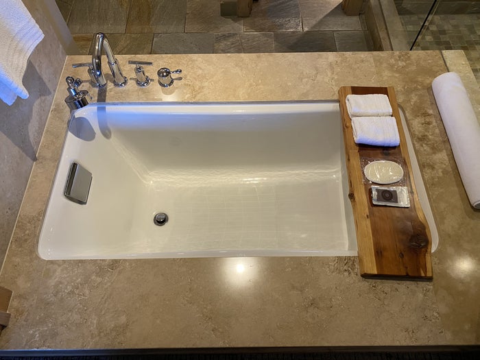 Ventana Big Sur an Alila Resort Ventana fireplace guestroom deep soaking tub
