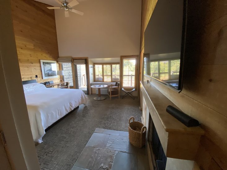 Ventana Big Sur an Alila Resort Ventana fireplace guestroom entryway Ventana Big Sur an Alila Resort Ventana fireplace guestroom entryway