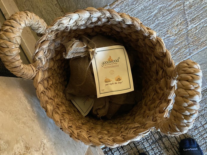 Ventana Big Sur an Alila Resort Ventana fireplace guestroom log basket