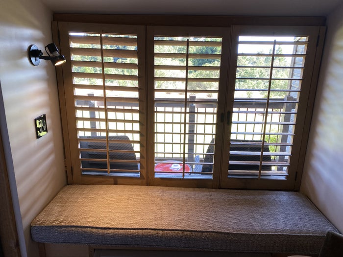 Ventana Big Sur an Alila Resort Ventana fireplace guestroom window nook seat