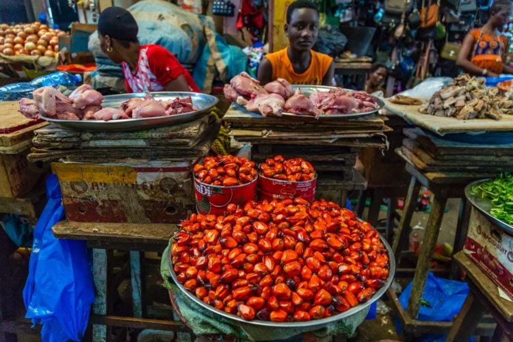 Adjame Market Ivory Coast Adjame Market Ivory Coast