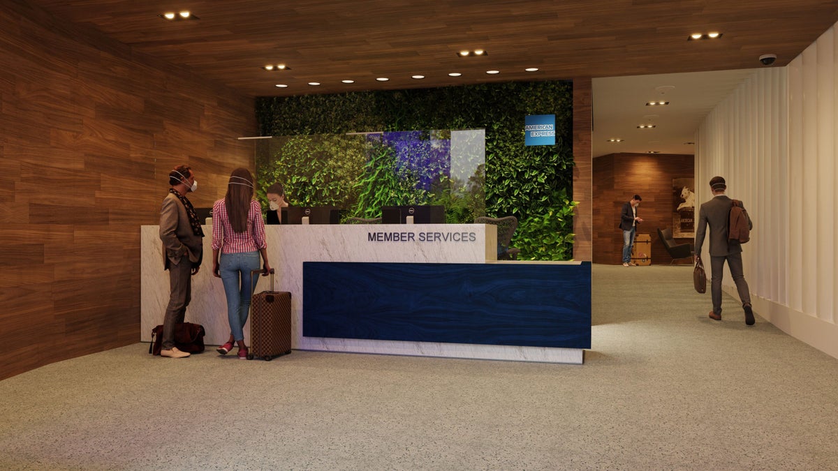 American Express Centurion Lounges COVID Health Changes