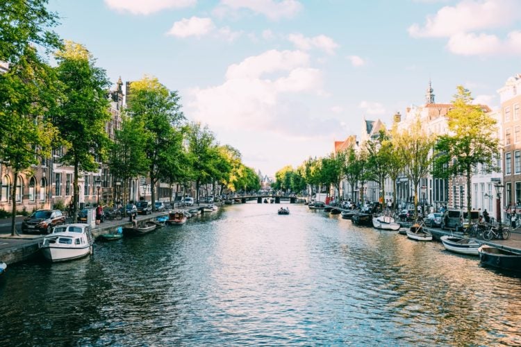 Amsterdam Netherlands Canals Amsterdam Netherlands Canals
