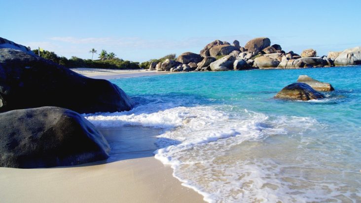 British Virgin Islands Rocky Beach British Virgin Islands Rocky Beach