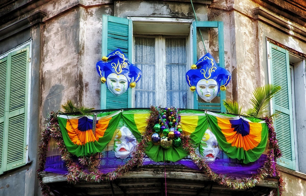 New Orleans Mardi Gras Decorations