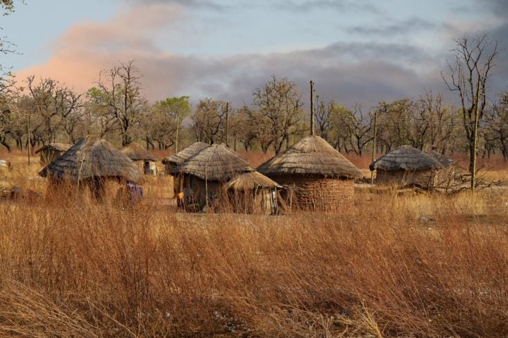 Ghana huts Ghana huts