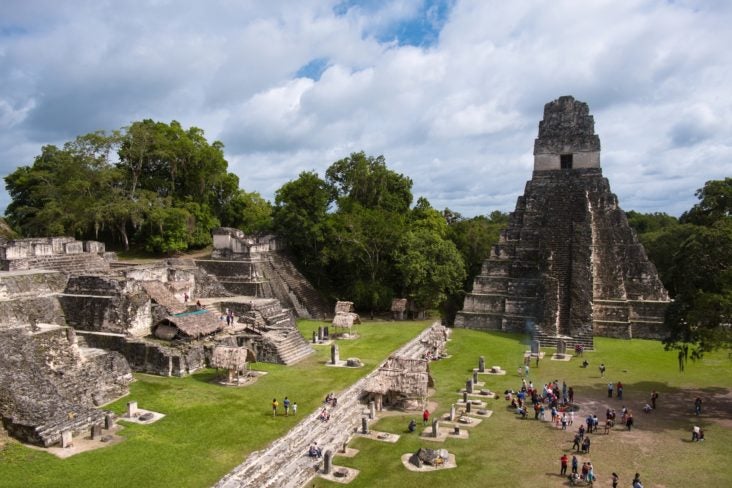 Guatemala Tikal Pyramid Guatemala Tikal Pyramid