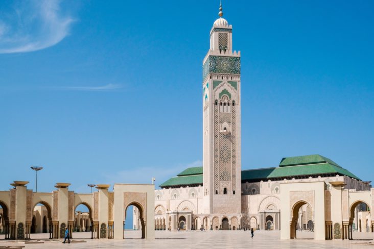 Morocco Casablanca Hassan II Mosque Morocco Casablanca Hassan II Mosque