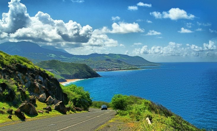 Saint Kitts ocean road Saint Kitts ocean road