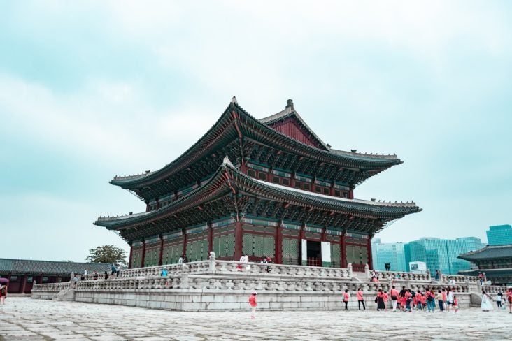 South Korea Gyeongbokgung Palace South Korea Gyeongbokgung Palace