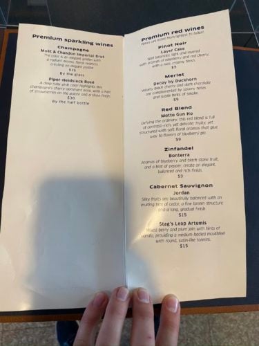 United Club EWR Menu United Club EWR Menu