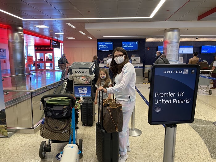 United Polaris Business Class Check In at Boston Logan Airport BOS