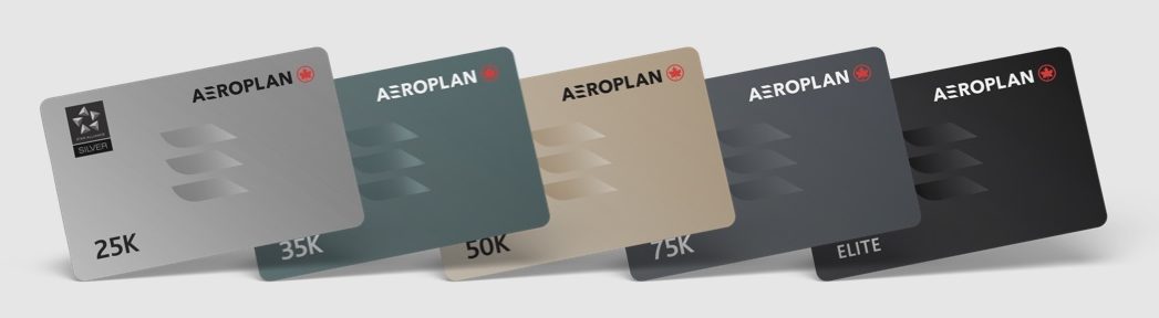 Aeroplan elite status cards