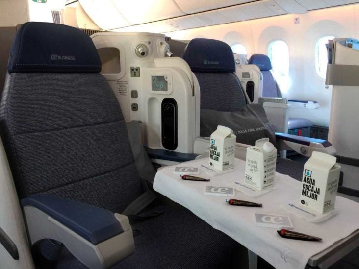 Air Europa business class Air Europa business class