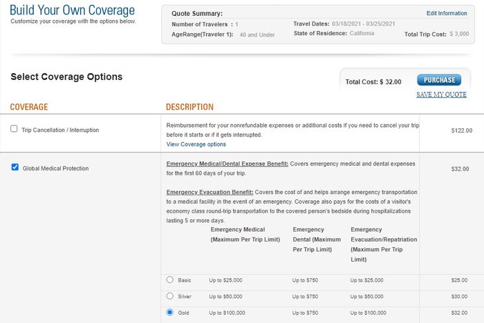 Amex Travel Insurance Medical