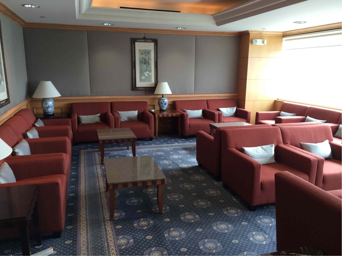 China Airlines Dynasty Lounge SFO
