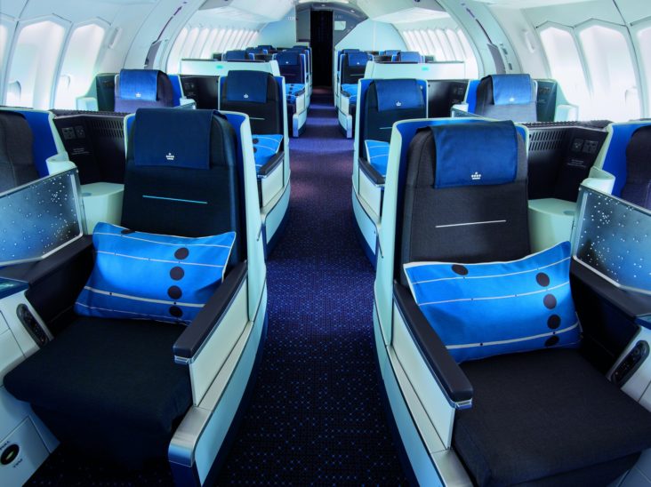KLM business class 2 KLM business class 2