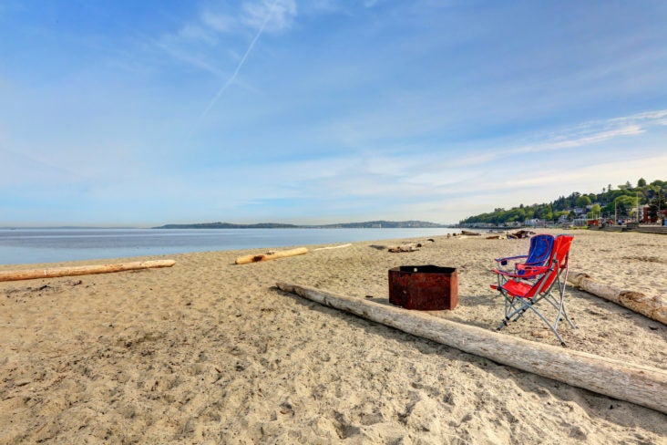 Alki Beach Firepit Alki Beach Firepit