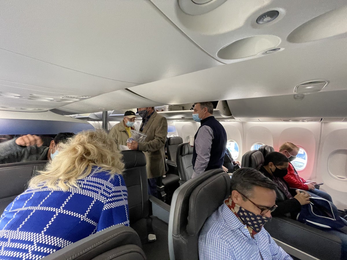 American Airlines 737 MAX First Class Cabin
