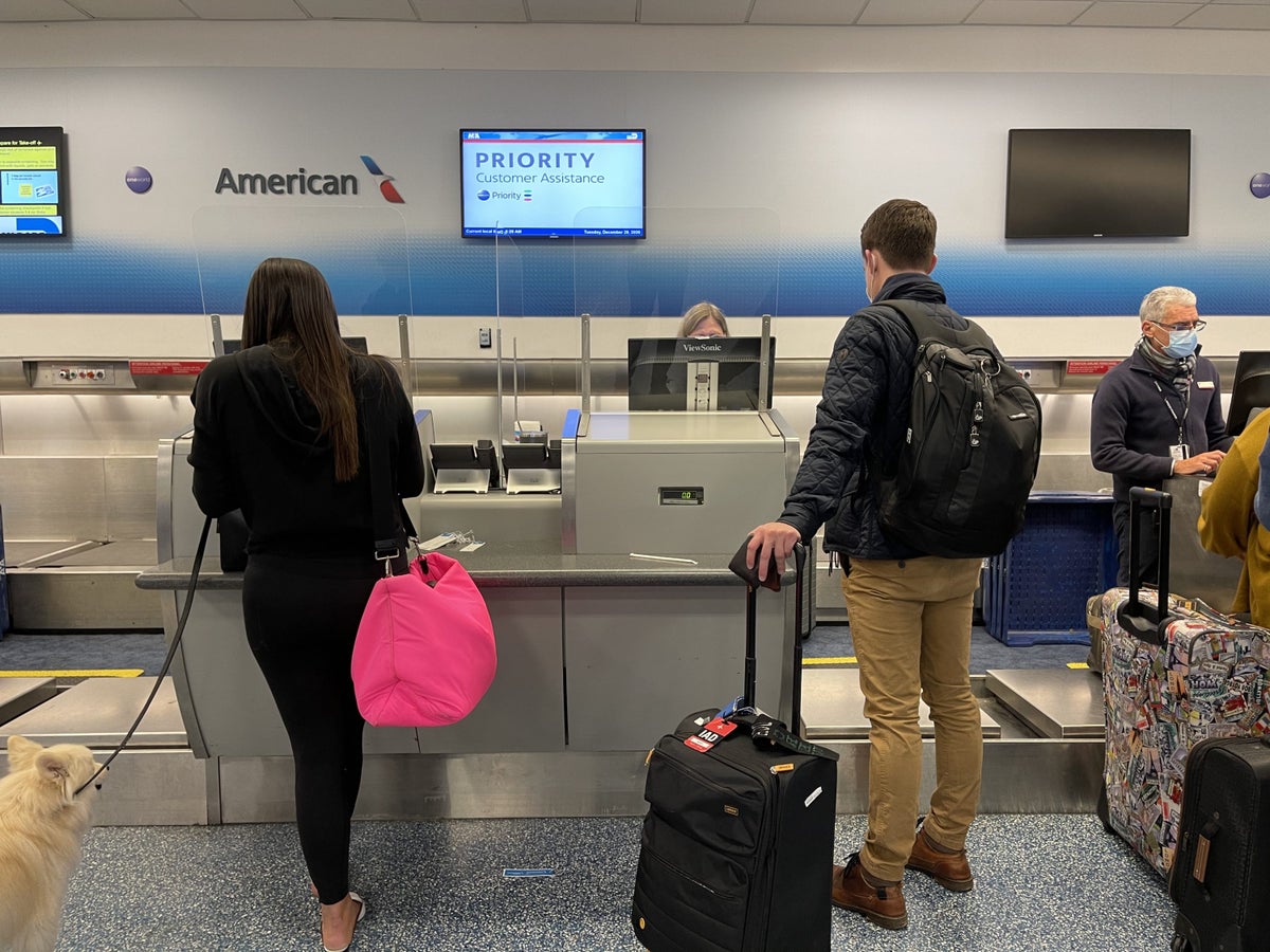 American Airlines Priority Check In MIA