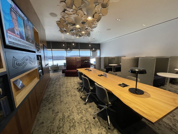 Amex Centurion Lounge PHX Conference Table Amex Centurion Lounge PHX Conference Table