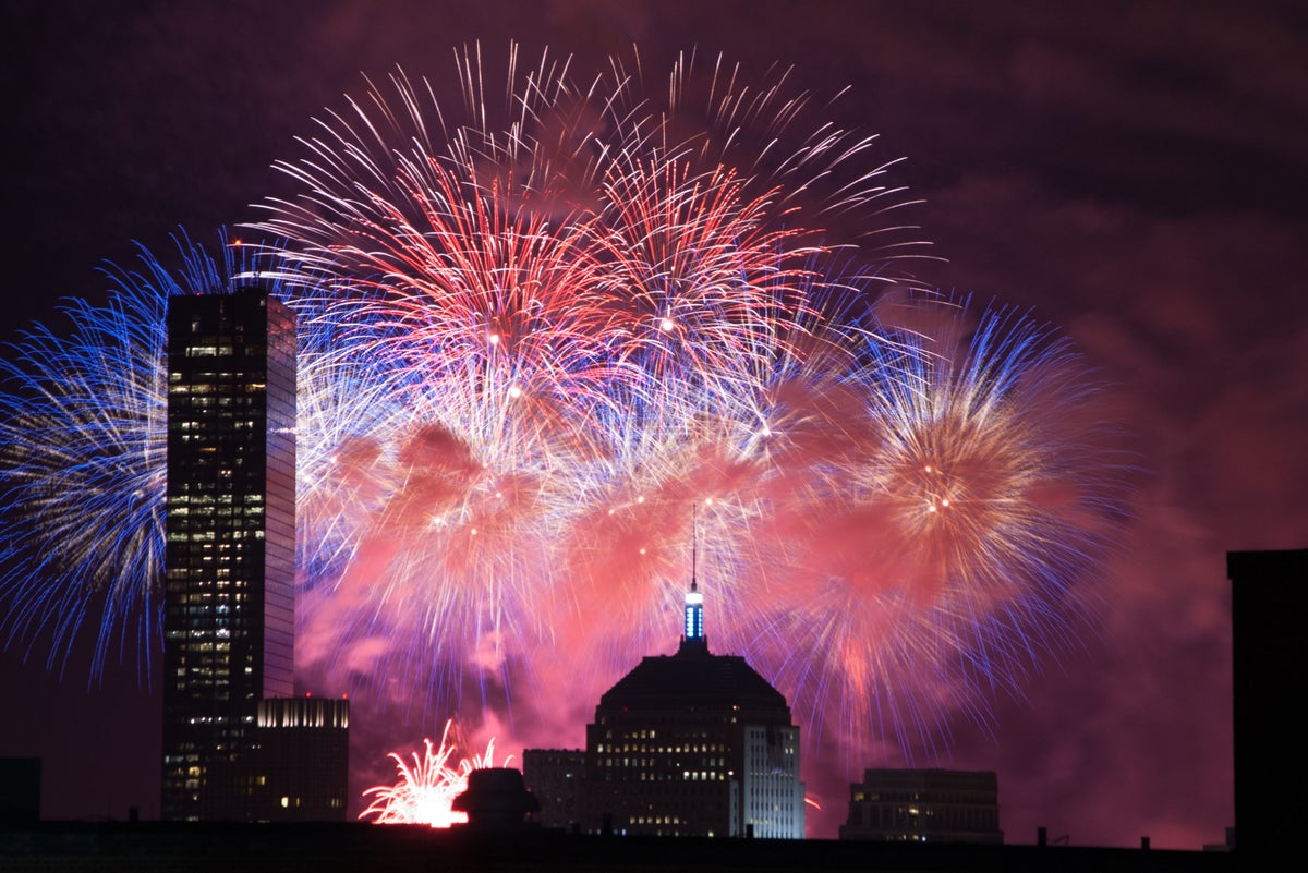 Boston 4th July Fireworks