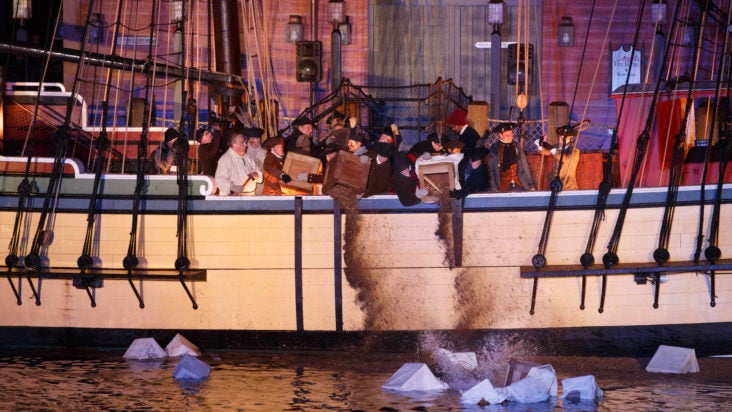 Boston Tea Party Reenactment Boston Tea Party Reenactment