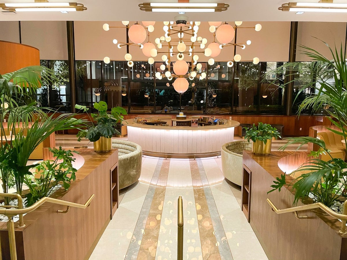 C. Baldwin Curio Collection Hilton Hotel in Houston Texas Lobby Bar