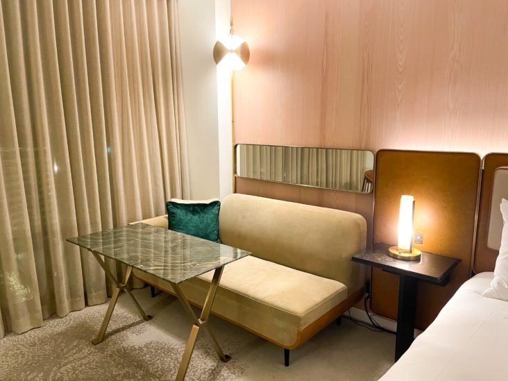 C. Baldwin Curio Collection Hilton Hotel in Houston Texas room seating C. Baldwin Curio Collection Hilton Hotel in Houston Texas room seating