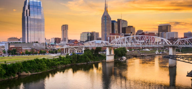 Nashville City Skyline