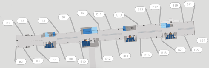 Salt Lake City International Airport Concourse B