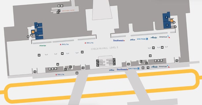 Salt Lake City International Main Terminal Check In