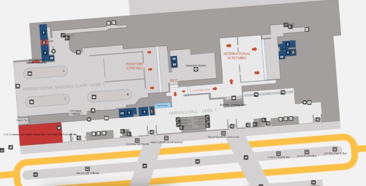 diagram of terminals and gates at salt lake city international airport