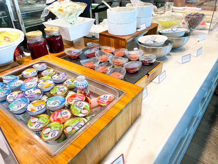 Breakfast yogurt at Grand Hyatt Rio de Janeiro