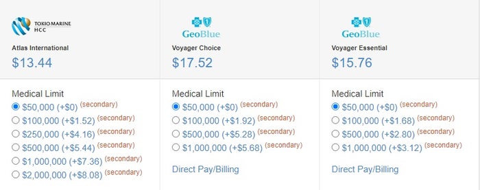 GeoBlue Med Comparison