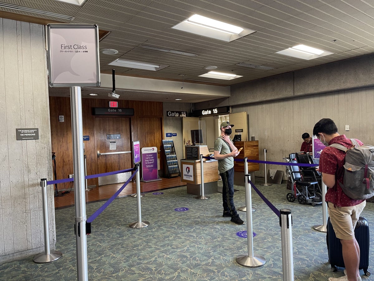 Hawaiian Airlines Departure Gate