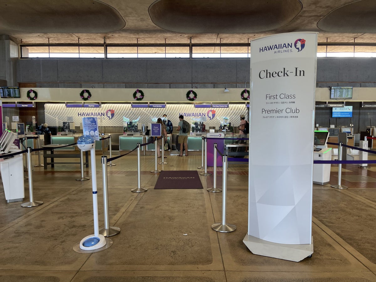 Hawaiian Airlines Maui Check In