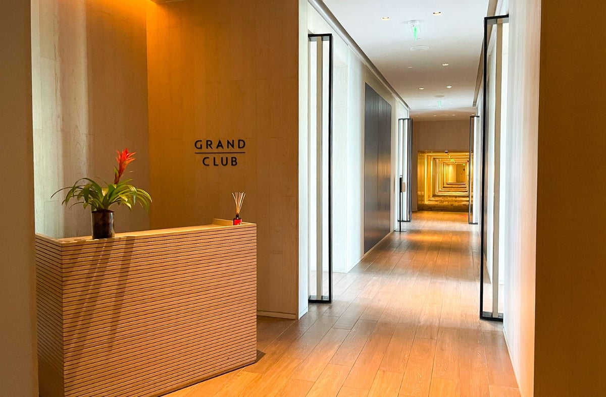 Lounge on the 7th floor of Grand Hyatt Rio de Janeiro